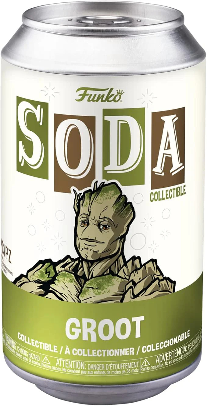 Funko Vinyl SODA: Marvel 3- Groot 2 - Marvel Comics Collectable Vinyl Figure