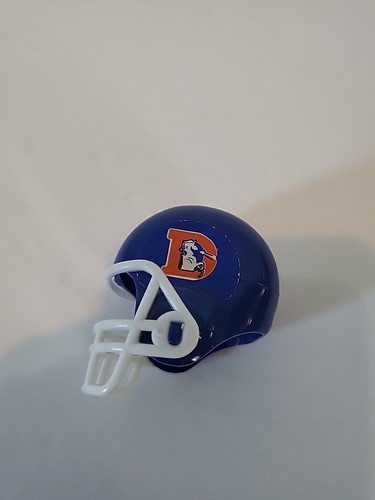 Denver Broncos MINI PLASTIC FOOTBALL HELMET 2" GUMBALL MACHINE - Picture 5 of 9