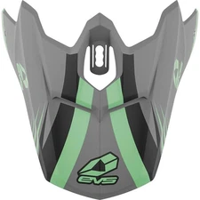 EVS   Visor T3 Work , Matte Grey/Green/Black-Open Box