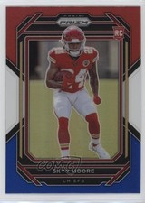 2022 Panini Prizm Rookies Red White & Blue Prizm Skyy Moore #331 13lw