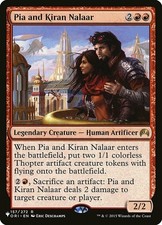 x1 Pia and Kiran Nalaar - The List R MTG The List M/NM, English