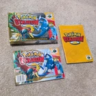 Pokemon Stadium 2, ORIGINAL BOX and BOOKLETS nintendo 64 (no game)