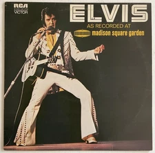 Elvis Presley LP As Recorded At Madison Square Garden (Orange) (RCA SF-8296, UK)