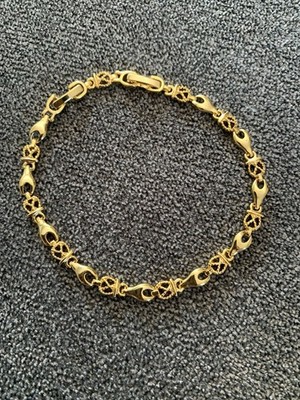 Xuping Armband  14 Karat Vergoldet Hypoallergen Wasserfest Damen 17x2 Neu.