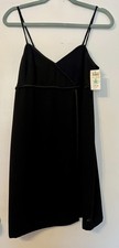VINTAGE Little Black Cocktail Dress - original tags Size 12