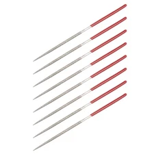 2mm x 100mm Round Diamond Needle File 150 Grit Metal 10Pcs