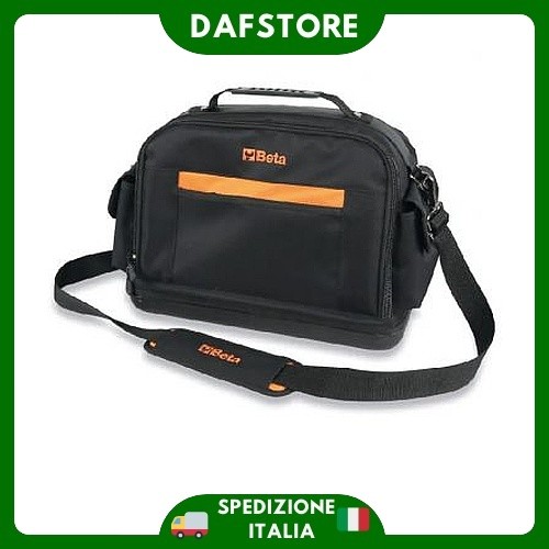 Borsa Porta Attrezzi Professionale con Fondo Rigido e Ampia Apertura