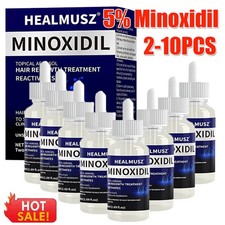 Minoxidil 5% Topical Solution for Men Hair Regrowth, Reactivates Hair Follicles