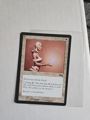 Disciple of Grace - Urza's Saga - LP - MTG Magic - Common - Creature