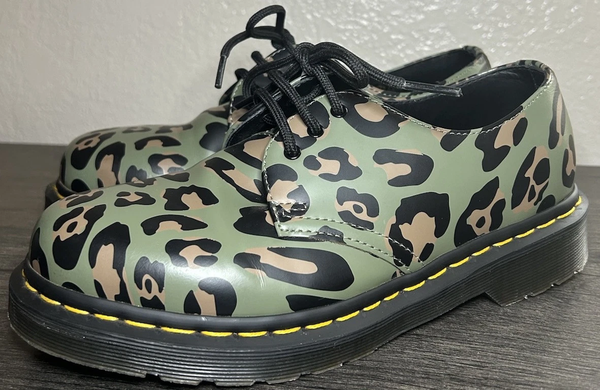 Dr. Martens Animal Print Oxford Comfort Shoes for Women for sale
