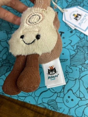 Jellycat Amuseables Ukulele Keychain Rare Limited Musical Plush