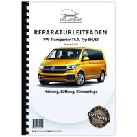 Vw Transporter T6.1 Ab 2019 Heizung BelüFtung Klimaanlage Reparaturanleitung