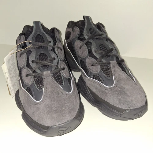 Adidas Yeezy 500 Utility nere taglia 9 5 UK (F36640) nuove con scatola