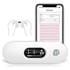 CheckMe DuoEK-S Home ECG Monitor Bluetooth OLED Heart Rate New Sealed