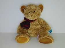 Russ Berrie Chips Teddy Bear Plush 13 Victorian Tidings Brown Bear w Tag