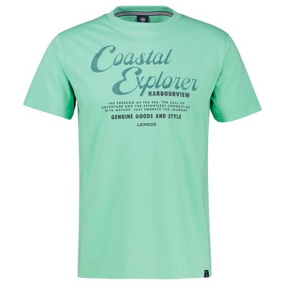 Lerros Übergrößen T-Shirt modisch mintgrün Coastal