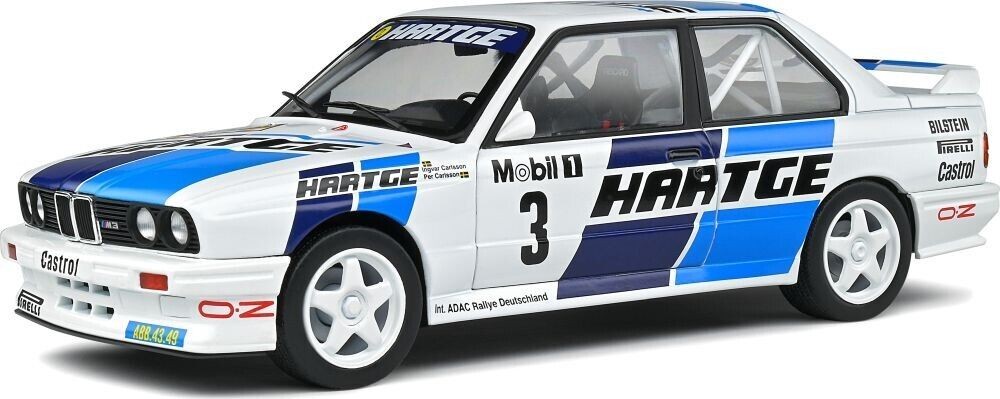 SOLIDO S1801514 1:18 BMW E30 Gr. A Adac Rally Deutchland 1990