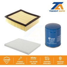 Air Cabin Engine Oil Filters (3 Total) Kit For 2017 Lincoln Navigator KFM-100375