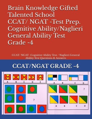 Brain Knowledge Gifted Talented School Grade -4 CCAT/ NGAT -Cognitive Ability Te