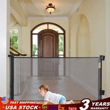 2025 Retractable Gate Extra Tall Baby Gate Retractable Pet Gate 118 33.85 in