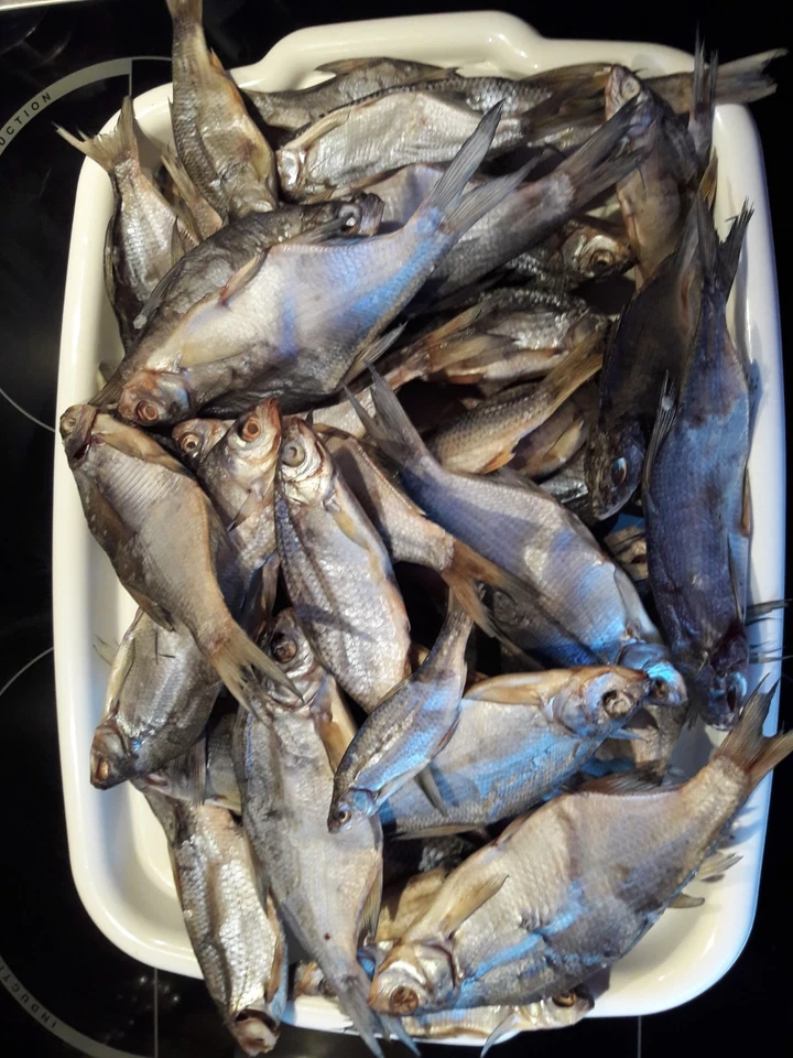 Trockenfisch gedörrte Plötze рыба сушено-вяленая von privat плотва чебак таранка - Bild 4 von 4