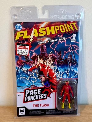 McFarlane Toys DC Comics Page Punchers Flashpoint #1 The Flash 3'' Action Figure
