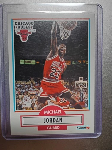 1990-91 Fleer #26 Michael Jordan Basketball Card Bulls