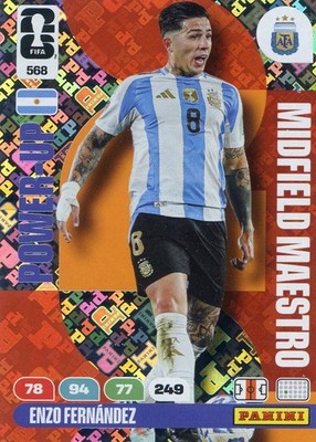 2026 Panini FIFA Club World Cup Adrenalyn POWER UP #568 ENZO