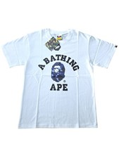 BAPE Space Camo College Tee White — listing 2