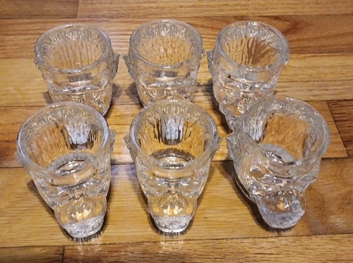 Six Monkey Head Vodka Glass Shot Glasses 50ml Barware