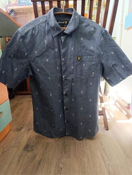 Men Lyle Scott Shirt Navy 38