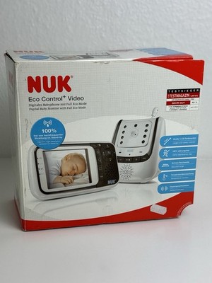 NUK Eco Control BM300 + Video Babyphone Babyphone mit Kamera und Monitor