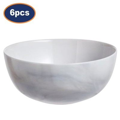 Luminarc Salatschüssel Diwali Granit Marmor Ramen Nudel spülmaschinenfest 12 cm 6 Stck.