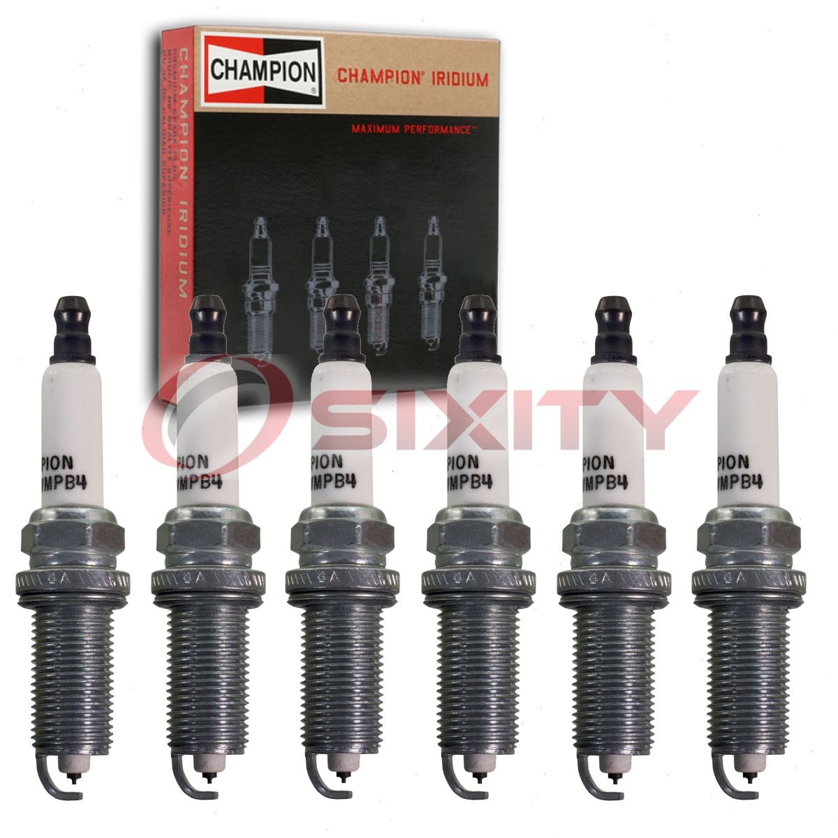 6 pc Champion Iridium Spark Plugs for 2007-2015 Lexus RX350 3.5L V6 Ignition op