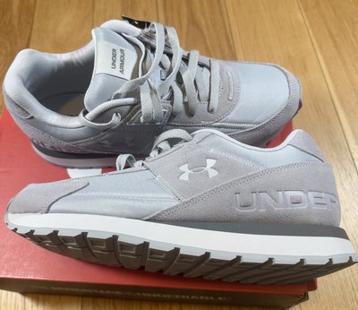 Under Armour Essential Runner Mens 11.5 Shoes Gray Low Running Hiking New In Box