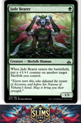 Magic the Gathering MTG Rivals of Ixalan Jade Bearer #134 Buy 2 Get 1