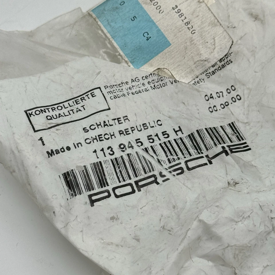 Genuine Porsche 911 912 914 928 944 968 Stoplight Switch BRAKE LAMP - Image 2 of 3