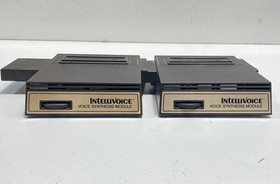 Mattel Electronics Intellivision 2609 and Intellivoice Voice Synthesis Modules