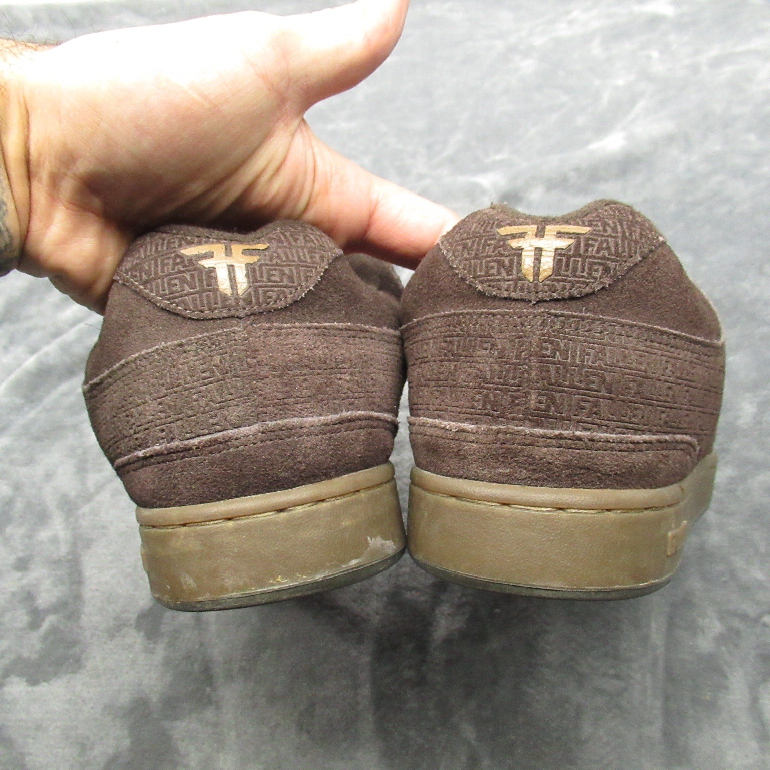 Fallen Skate Shoes Mens 10 Brown Chunky Heavyweight Jamie Thomas Pro Model