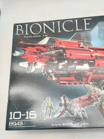 LEGO 8943 Axalara T9 New Original Packaging New Sealed Bionicle Battle Vehicles Vintage EOL
