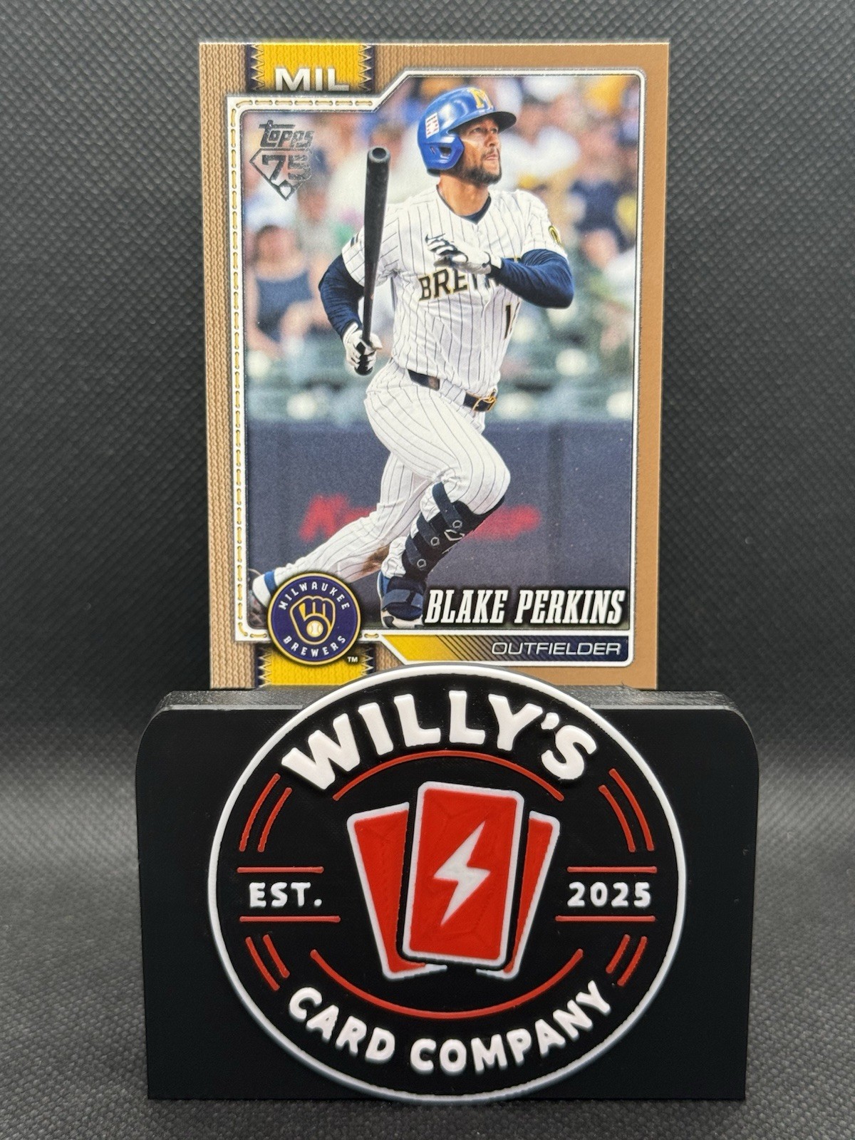 2026 Topps Series 2 Blake Perkins Gold /2026 #379 Milwaukee Brewers