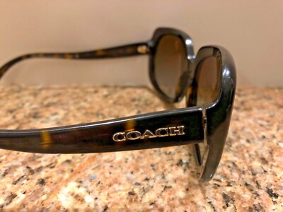 COACH HC8178 L1591 512013 DARK TORTOISE SUNGLASSES 57 17 140  display picture 1