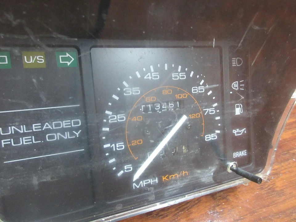 Chevrolet Spectrum, 1985, 1986, Speedometer - Instrument Cluster - Image 4 of 4