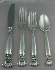 NO MONOGRAM WALLACE ROMANCE OF THE SEA STERLING SILVER 6 1//2/" SALAD FORK