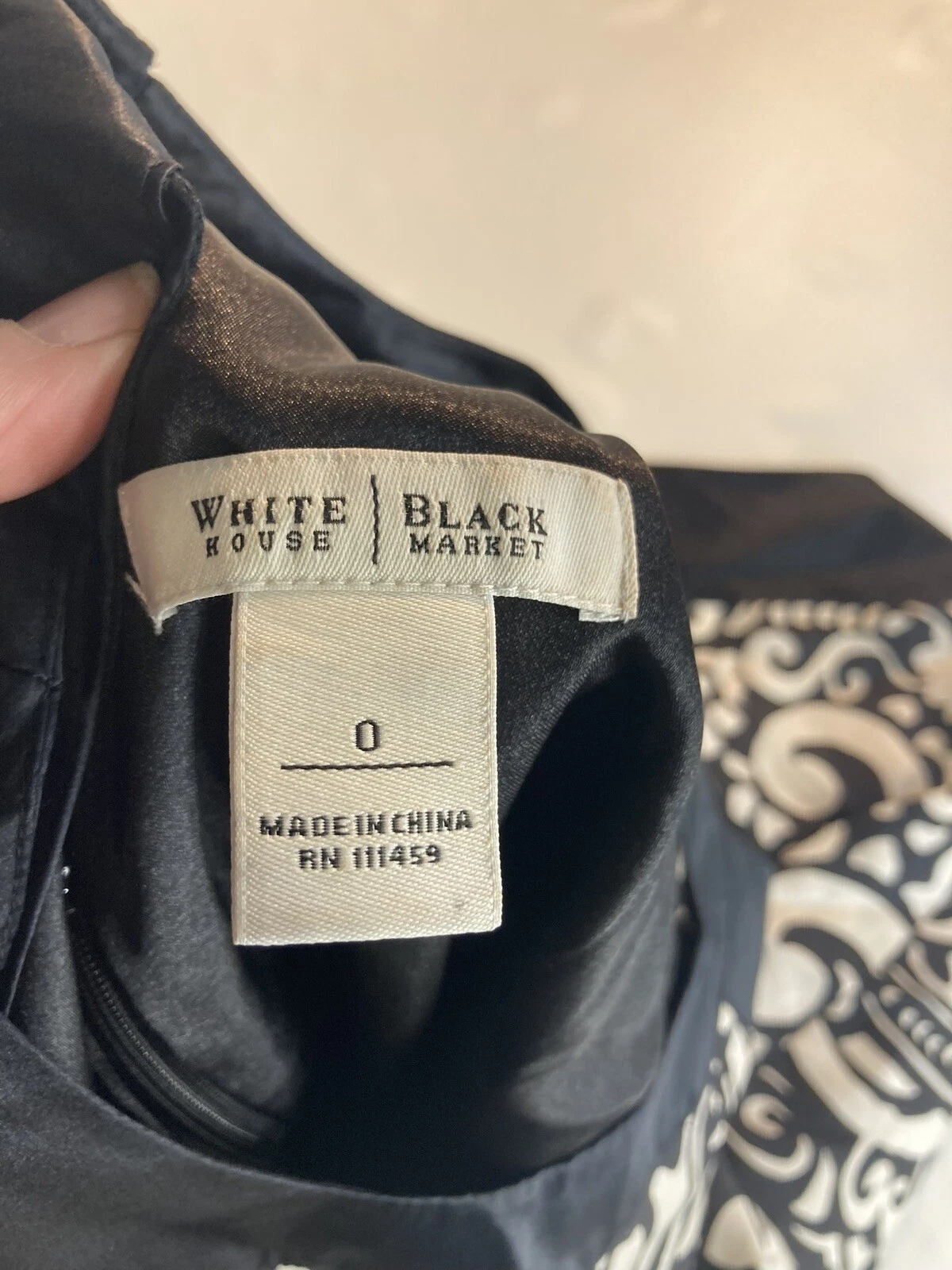 VETEMENTS Abito donna paisley White Ho Black Market TG 0