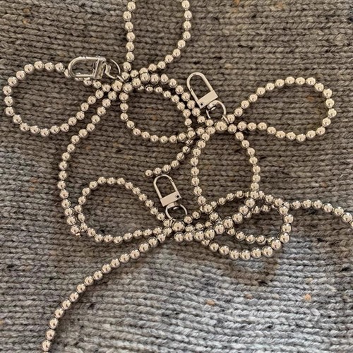 Bowknot Brelok Wisiorek Moda Wisząca dekoracja Słodki Fajny Wisiorek Charm - Zdjęcie 6 z 8