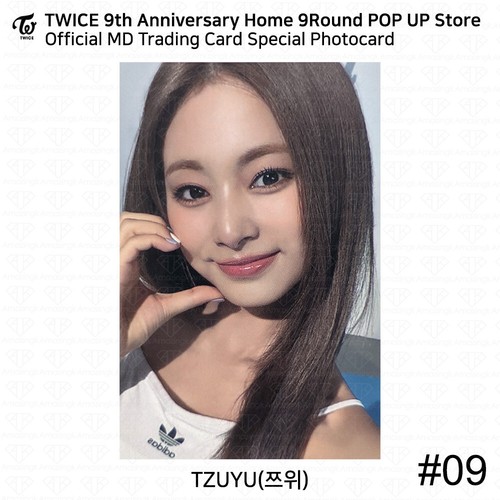 TWICE 9th Anniversary Home9Round Pop Up Store MD Trading Card Photocard KPOP - Picture 113 of 129