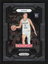 Sevgi Uzun 2024 Panini Prizm WNBA Monopoly Rookie Dallas Wings #22