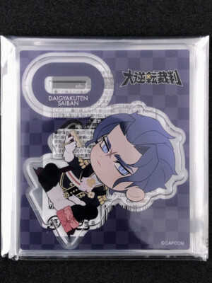 Dai Gyakuten Saiban Barok van Zieks Osuwari Acrylic Stand Figure Capcom New