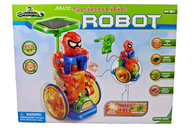 New Sealed GreeneX DIY Robot Scientific Learning Kit Home School